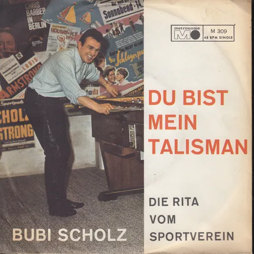 Scholz Bubi - Du bist mein Talisman (nur Cover)