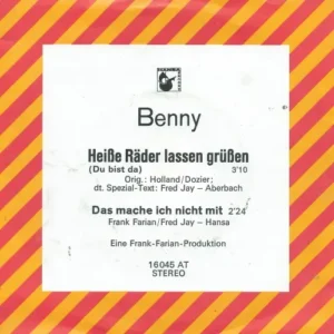Benny - Heisse Räder lassen grüssen  (PROMO-Cover)