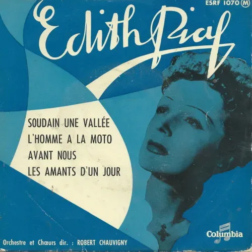 Piaf Edith - Soudain une vallee (EP-FR-AK)