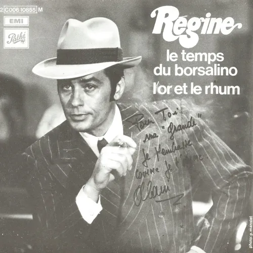 Regine - Le temps du Borsalino (FR + Autogramm)