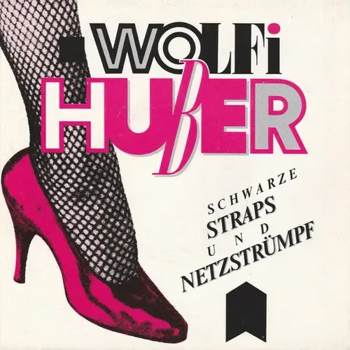 Huber Wolfi - Schwarze Straps und Netzstrümpf
