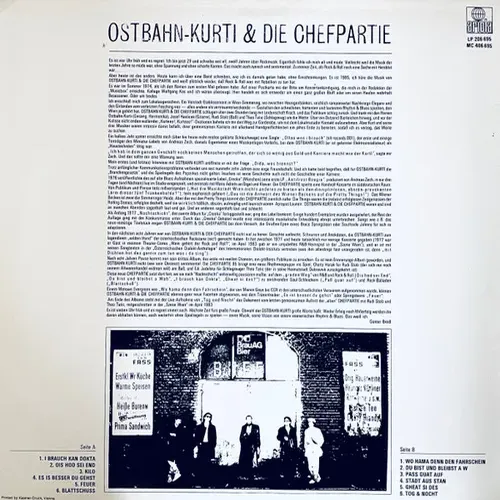 Ostbahn-Kurti & Die Chefpartie - I brauch kan Dokta (LP-AT) – Bild 2