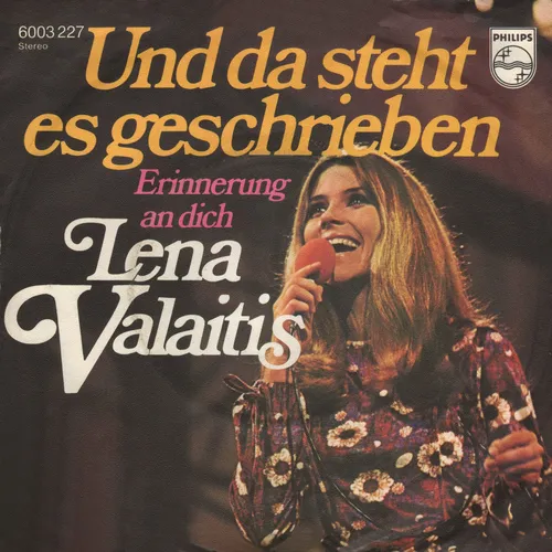 Valaitis Lena - Und da steht es schrieben (nur Cover)