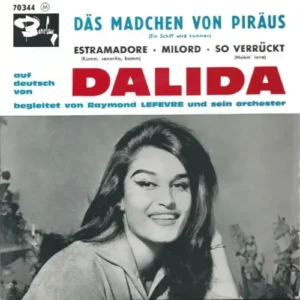 Dalida - Das Mädchen von Piräus (EP-FR) (nur Cover-Fehldruck)
