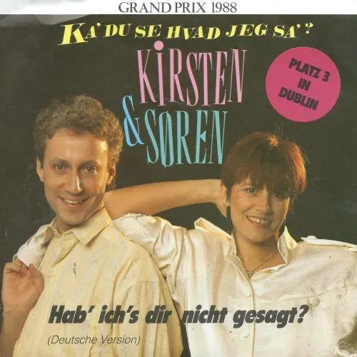 Kirsten & Soren - Ka' du se hvad jeg sa'? (AT)