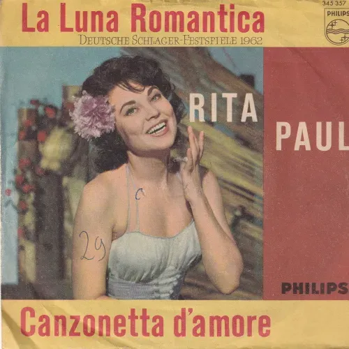 Paul Rita - La luna romantica (weisse PROMO)