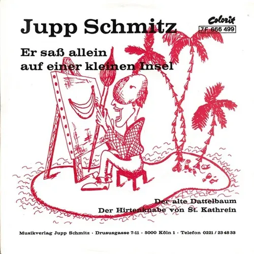 Schmitz Jupp - Er sass allein auf einer kleinen Insel (nur Cover)