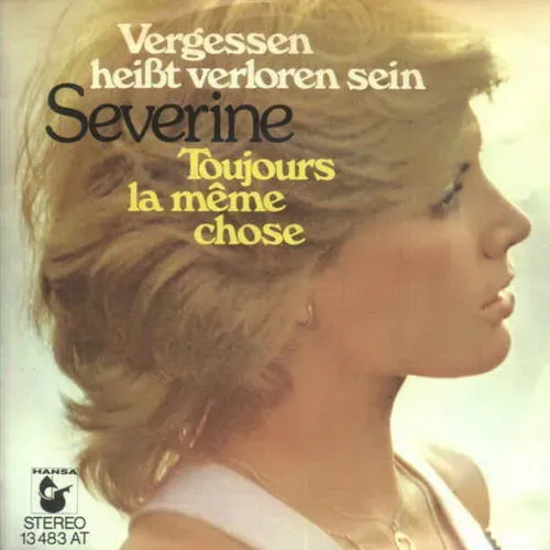 Severine - Vergessen heisst verloren sein (nur Cover)