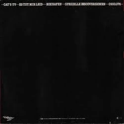 Cats TV - Es tut mir leid (Maxi-Single)