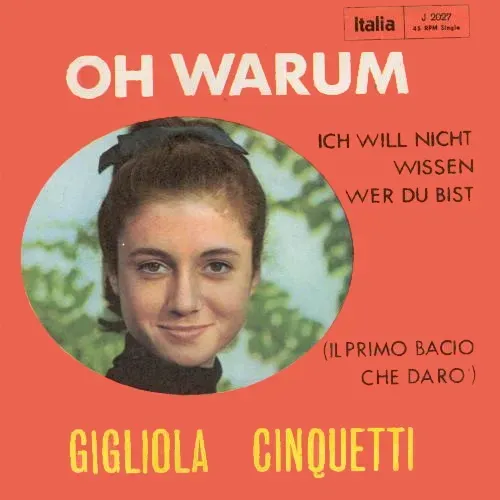 Cinquetti Gigliola - Oh warum (nur Cover)