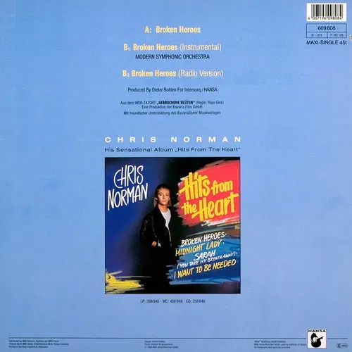 Norman Chris - Broken heroes (Maxi-Single) – Bild 2