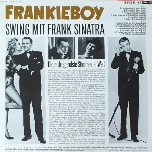 Sinatra Frank - Frankie Boy (LP) – Bild 2