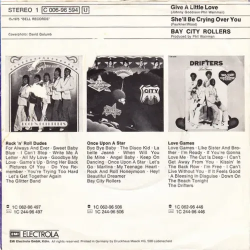 Bay City Rollers - Give a little love – Bild 2