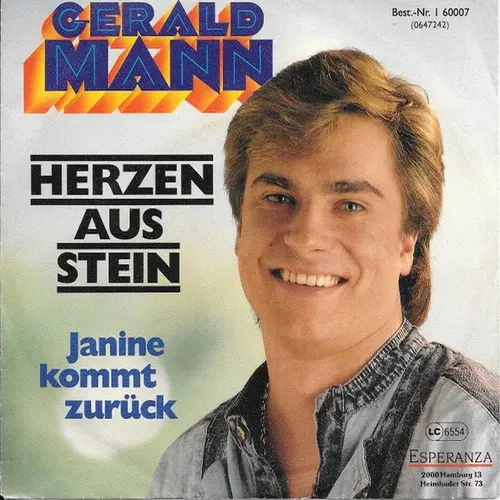 Mann Gerald - Herzen aus Stein (inkl. Poster)
