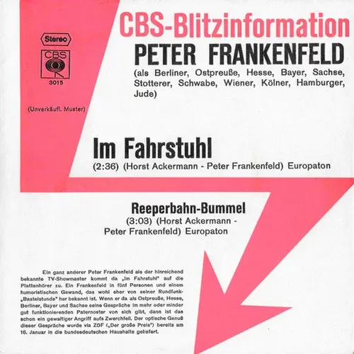 Frankenfeld Peter - Im Fahrstuhl (Promo)
