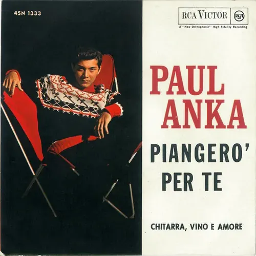 Anka Paul - Piangero' per te (IT)