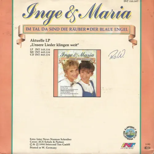 Inge & Maria - Im Tal da sind die Räuber (nur Cover) – Bild 2