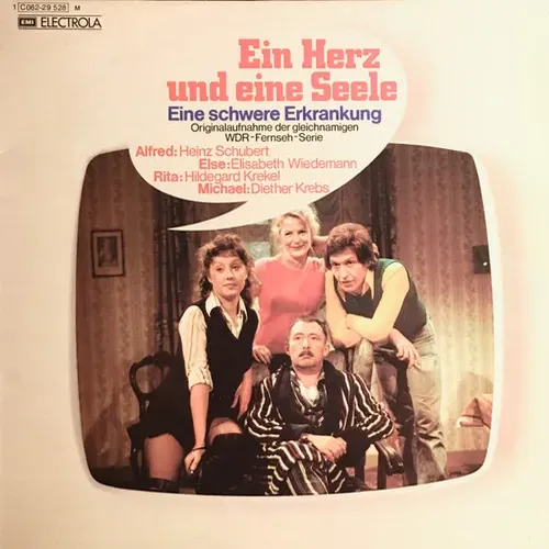 Menge Wolfgang - Ein Herz und eine Seele - Eine schwere Erkrankung (LP) Orig.Aufnahme