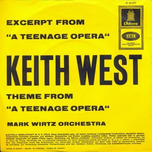 West Keith - Excerpt from "A teenage opera" (nur Cover)