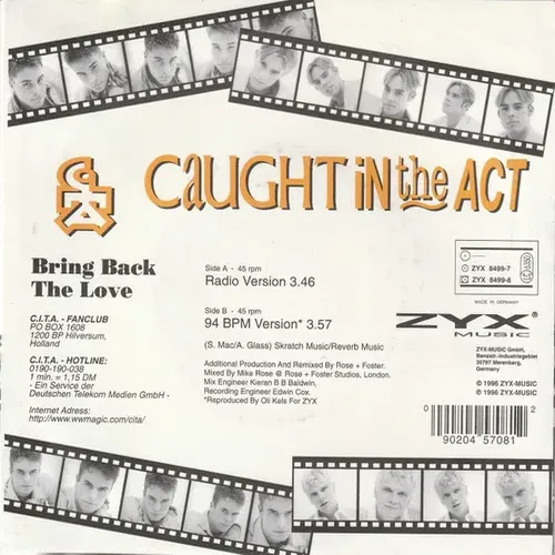 Caught in the Act - Bring back (nur Cover) – Bild 2