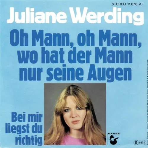 Werding Juliane - Oh Mann, oh Mann, wo hat der Mann... (AK)