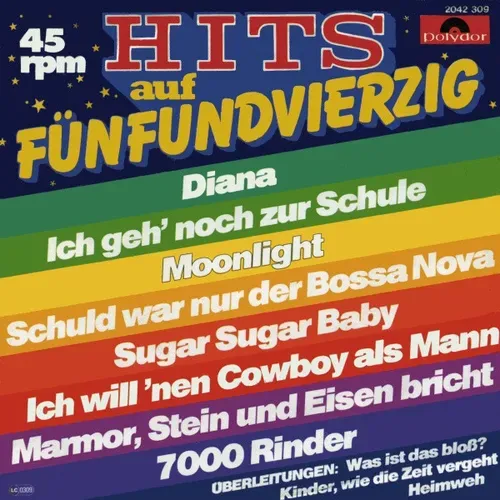 Hits auf Fünfundvierzig - Schön war die Zeit (nur Cover)