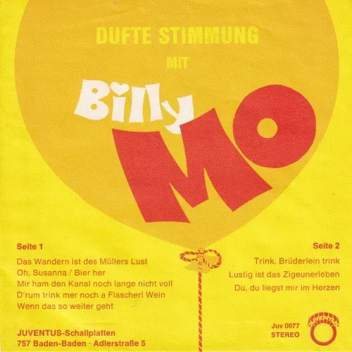 Mo Billy - Dufte Stimmung mit Billy Mo (nur Cover)