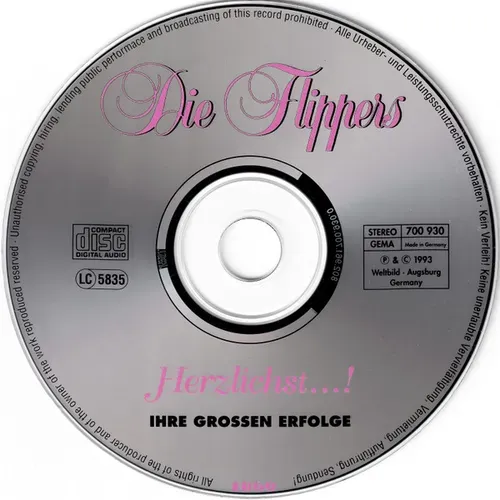 Flippers - Herzlichst...! - Ihre grossen Erfolge (CD) – Bild 3