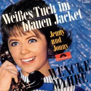 Myhre Wencke - Weisses Tuch im blauen Jacket (AK)