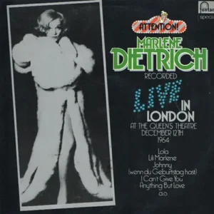 Dietrich Marlene - In London (LP)