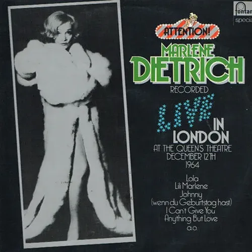 Dietrich Marlene - In London (LP)