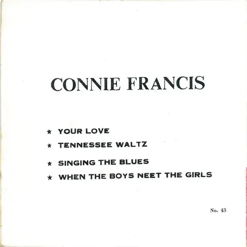 Francis Connie - Country & Western (EP-thail. Pressung) - (nur Cover) – Bild 2