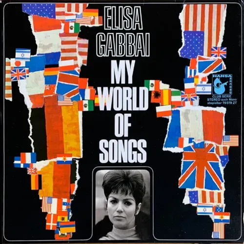 Gabbai Elisa - My world of songs (LP)