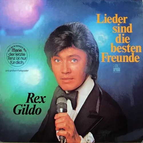 Gildo Rex - Lieder sind die besten Freunde (LP) ohne Poster