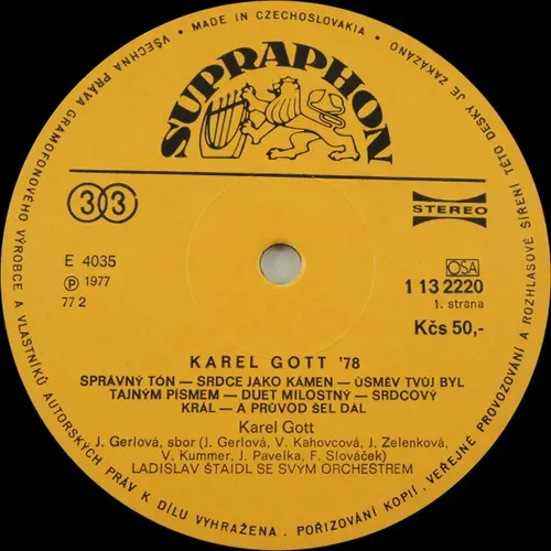 Gott Karel - '78 (LP-Tschech) – Bild 2