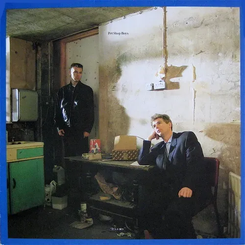 Pet Shop Boys - It's a sin (Maxi-Single) blauer Balken