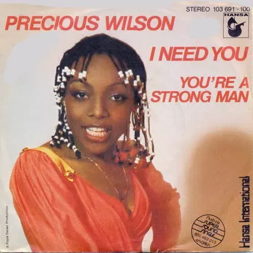 Wilson Precious - I need you (nur Cover)