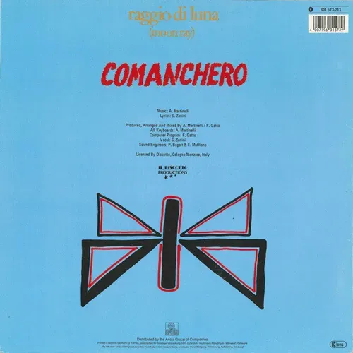 Raggio di Luna (Moon Ray) - Comanchero (Maxi-Singles) – Bild 2