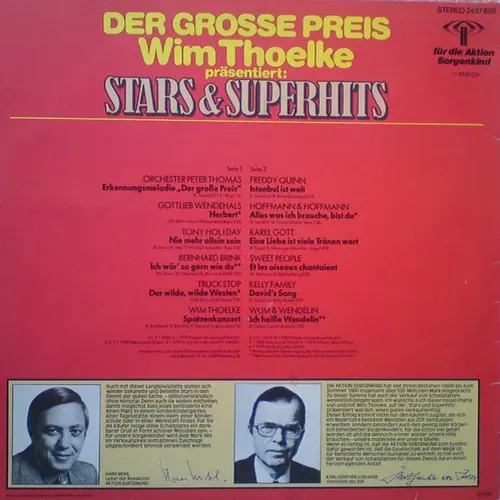 Various Artists - Der grosse Preis Wim Thoelke präsentiert: Stars & Superhits (LP) – Bild 2