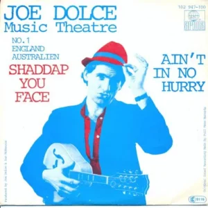 Dolce Joe - Shaddap your face (nur Cover - rot/blau)