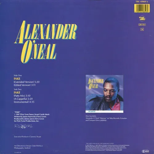 O'Neal Alexander - Fake (Maxi-Single) – Bild 2