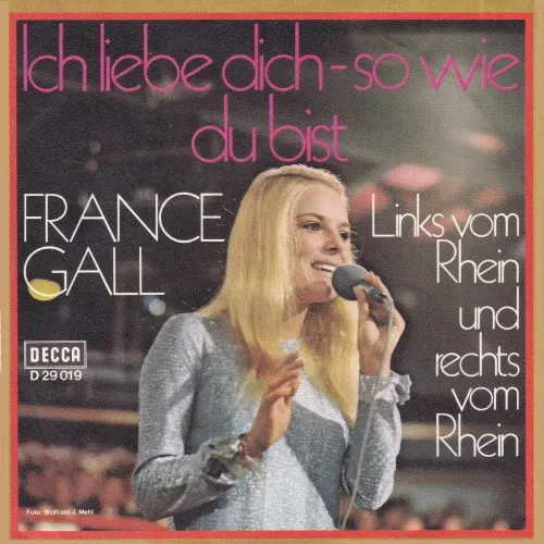Gall France - Ich liebe dich - so wie du bist (buntes Cover)