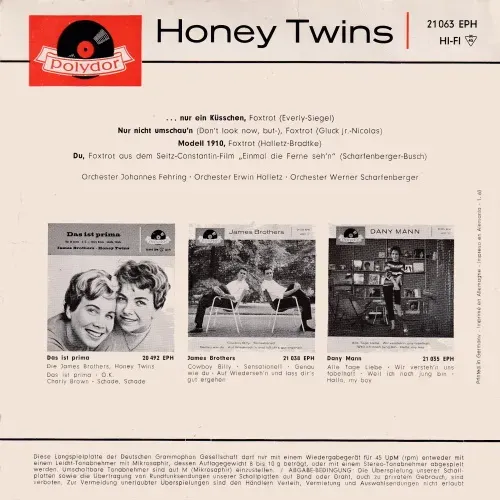 Honey Twins - ... nur ein Küsschen (EP) – Bild 2