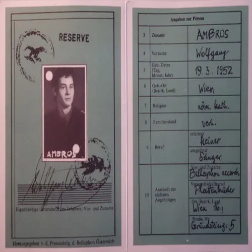 Ambros Wolfgang - Tagwache (Lü Lü Marleen) (AT) (inkl. G'wehrdienstbuch) – Bild 2