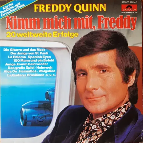 Quinn Freddy - Nimm mich mit, Freddy (LP) Club Edition