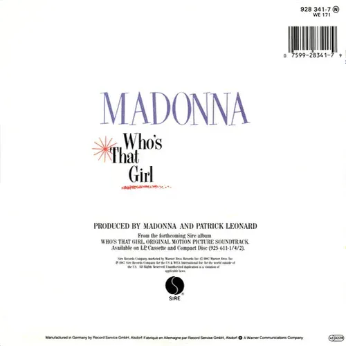 Madonna - Who's that girl – Bild 2