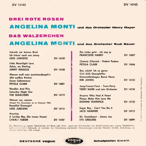 Monti Angelina - Drei rote Rosen – Bild 2