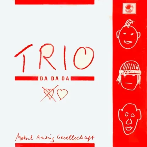 Trio - Da da da (UK - rotes Cover)