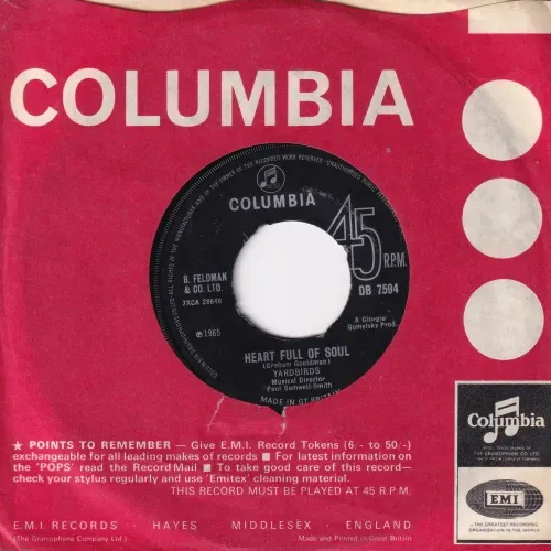 Yardbirds - Heart full of soul (FLC-UK)