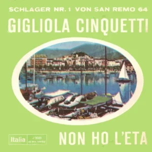 Cinquetti Gigliola - Non ho l'eta (grünes Cover)
